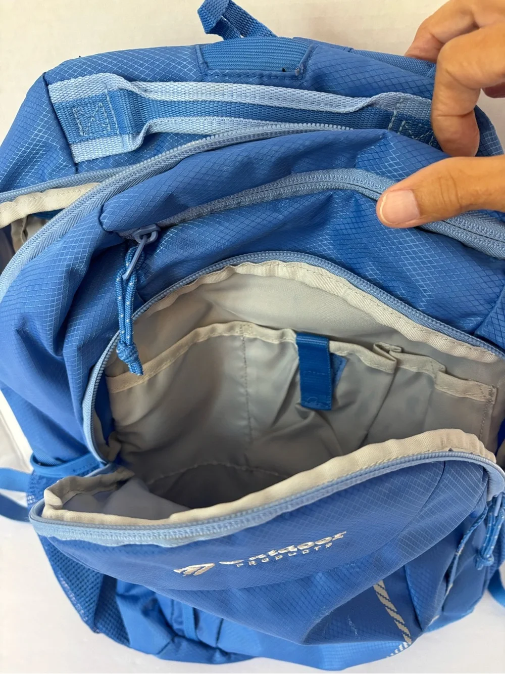 Outdoor Products Blue Men's Backpack with Multiple Compartments